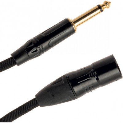 JUSTMJM5 CABLE MICRO XLR MALE JACK MONO 5M - Stock B