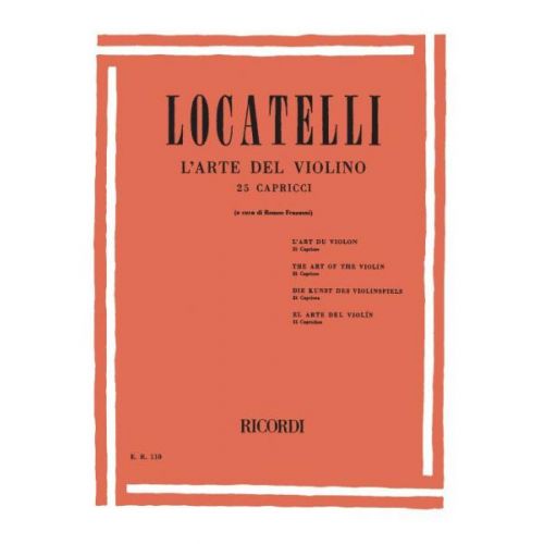 LOCATELLI P. - ARTE DEL VIOLINO - VIOLON