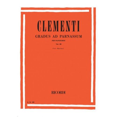 CLEMENTI M. - GRADUS AD PARNASSUM VOL III - PIANO