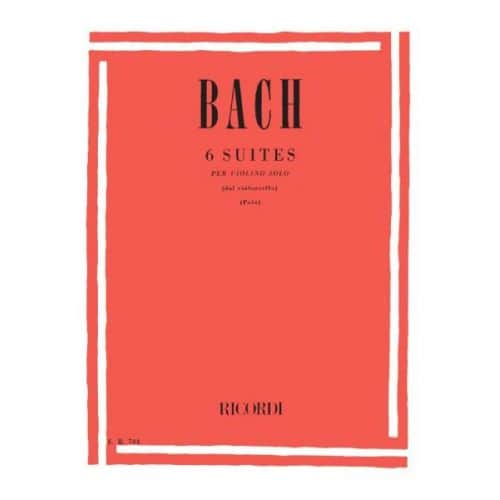 BACH J.S. - 6 SUITES PER VIOLINO SOLO BWV 1007-1012 - VIOLON