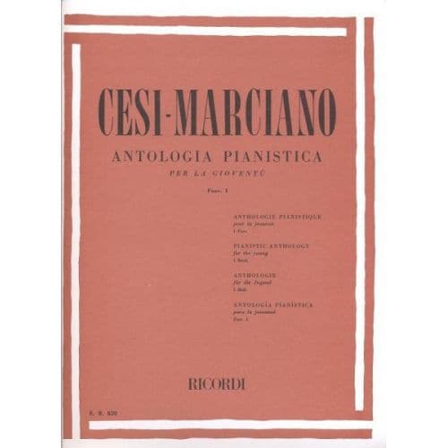 CESI - MARCIANO - ANTOLOGIA PIANISTICA PER LA GIOVENTU - PIANO