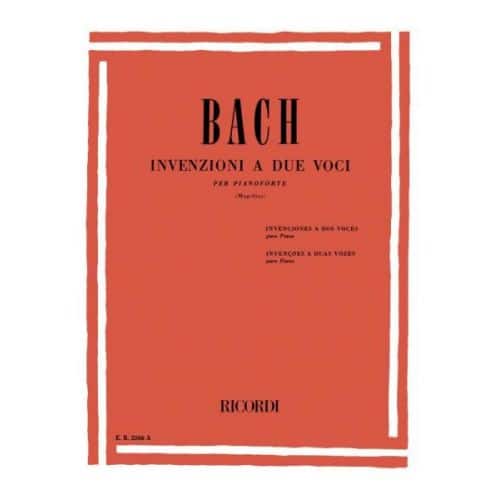 BACH J.S. - INVENZIONI A 2 VOCI ANNOTATA - PIANO