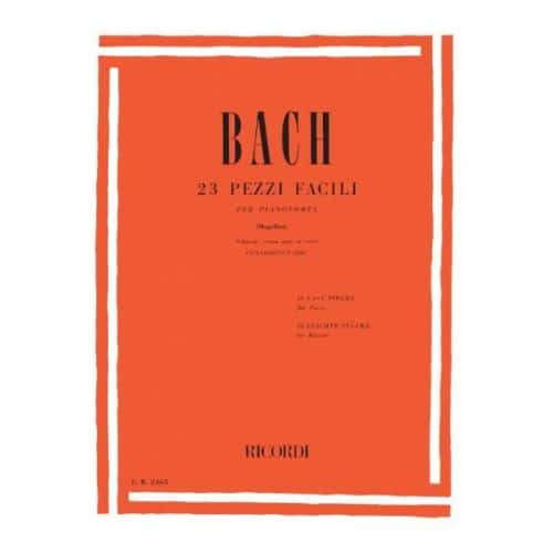 BACH J.S. - 23 PEZZI FACILI - PIANO