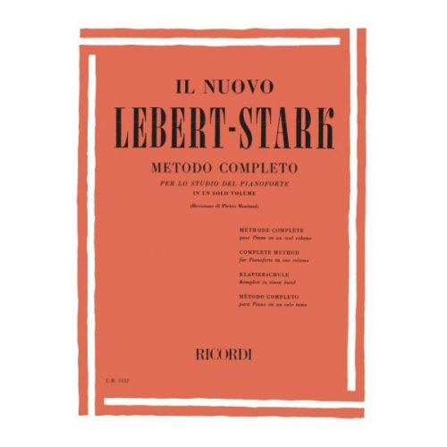 RICORDI LEBERT/STARK - NUOVO LEBERT STARK METODO COMPLETO IN UN SOLO VOLUME - PIANO