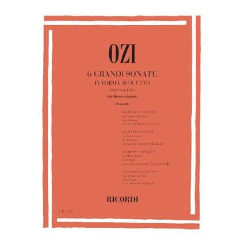 OZI E. - 6 GRANDI SONATE IN FORMA DI DUETTO - BASSON