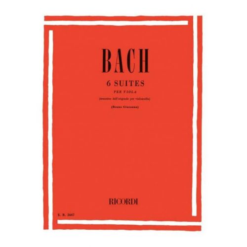 BACH J.S. - 6 SUITES BWV 1007-1012 - ALTO