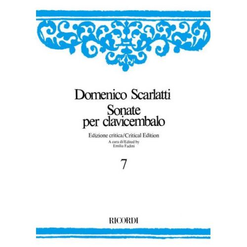 SCARLATTI D. - SONATE PER CLAVICEMBALO - VOLUME VII - CLAVECIN