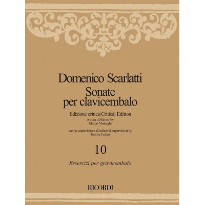 SCARLATTI DOMENICO - SONATE PER CLAVICEMBALO - VOL. 10