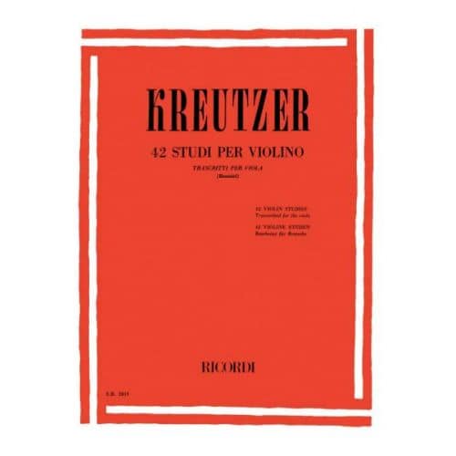 KREUTZER R. - 42 STUDI PER VIOLINO - ALTO