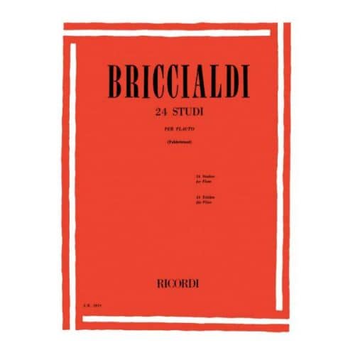 BRICCIALDI G. - 24 STUDI PER FLAUTO