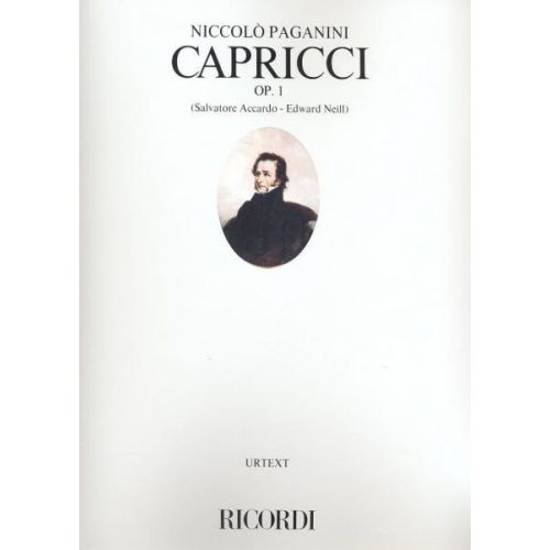 PAGANINI N. - 24 CAPRICCI OP. 1 - VIOLON