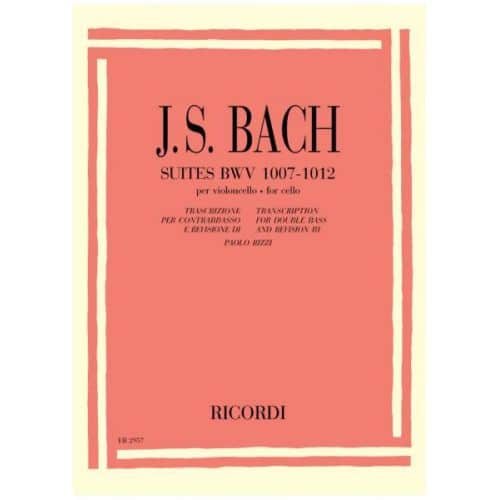 BACH J.S. - 6 SUITES BWV 1007-1012 - CONTREBASSE