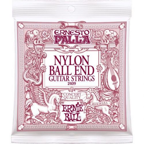 ERNIE BALL GITARRENSAITEN CLASSIQUE NYLON ERNESTO PALLA CLEAR SILVER 2409