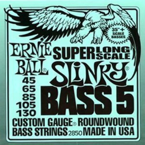 ERNIE BALL SUPER LONG SCALE SLINKY BASS 5 STRINGS 40-130 2850