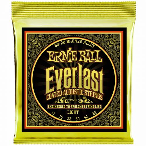 ERNIE BALL EP02558 EVERLAST BRONZE 80/20 11-52 LIGHT