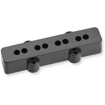 SEYMOUR DUNCAN ACCESSORIES LOW CAPOT COVER JAZZ BASS, WITHOUT LOGO, BLACK