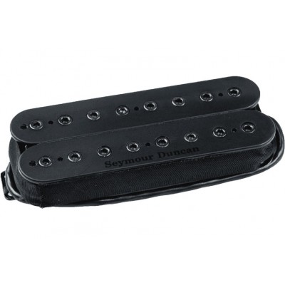 HUMBUCKER 8 STRINGS MARK HOLCOMB NECK, BLACK, 8 HORN