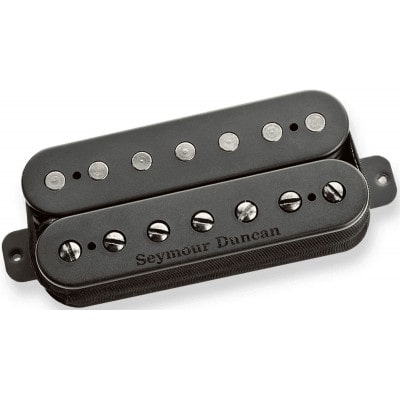 HUMBUCKER 7 STRINGS PEGASUS BRIDGE, PASSIVE, BLACK