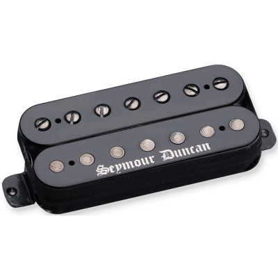 HUMBUCKER 7 CORDES BLACK WINTER MANCHE, NOIR