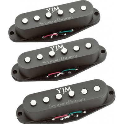 HUMBUCKER FORMAT SIMPLE YJM FURY STACK KIT, NOIR