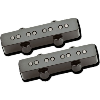 SEYMOUR DUNCAN JAZZ BASS ANTIQUITY CAPOTS NOIRS SET