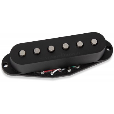 Micro Simple Hot Chicken Strat Stack, Chevalet, Noir