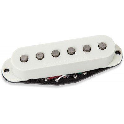 SEYMOUR DUNCAN MICRO SIMPLE HOT CHICKEN STRAT STACK, BRIDGE, OLYMPIC WHITE