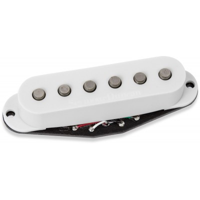 Micro Simple Hot Chicken Strat Stack, Chevalet, Blanc