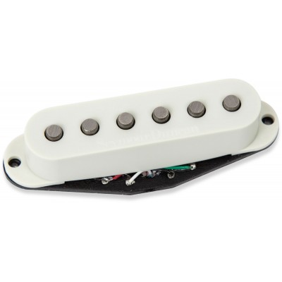 SEYMOUR DUNCAN Micro Simple Hot Chicken Strat Stack, Manche, Olympic White