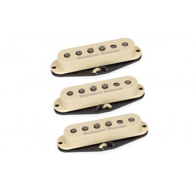 SEYMOUR DUNCAN SCOOPED STRATOCASTER KIT CAPOTS CRÈMES