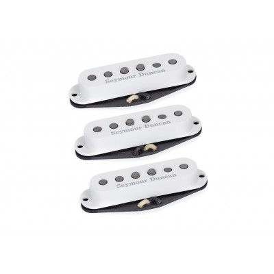 SEYMOUR DUNCAN SCOOPED STRATOCASTER KIT CAPOTS WHITE