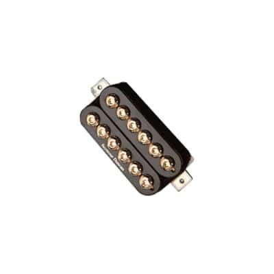 HUMBUCKER INVADER INVADER BRIDGE BLACK/GOLD