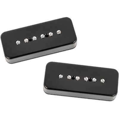 SEYMOUR DUNCAN P90 Silencer Hot Set Soapbar Noirs