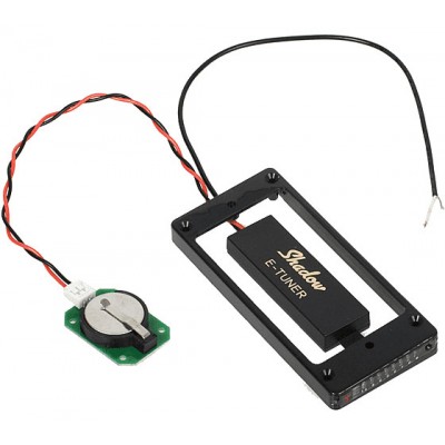 SHADOW E-tuner Entourage Humbucker Noir Accordeur Integre pour Table Plate
