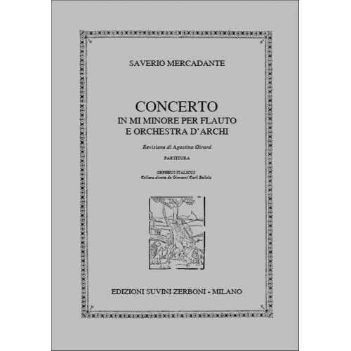 MERCADANTE S. - CONCERTO E-MOLL OP.57 - FLUTE ET PIANO 