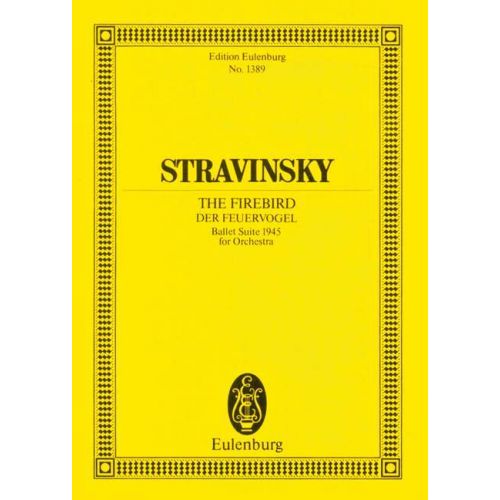 STRAVINSKY IGOR - THE FIREBIRD - ORCHESTRA
