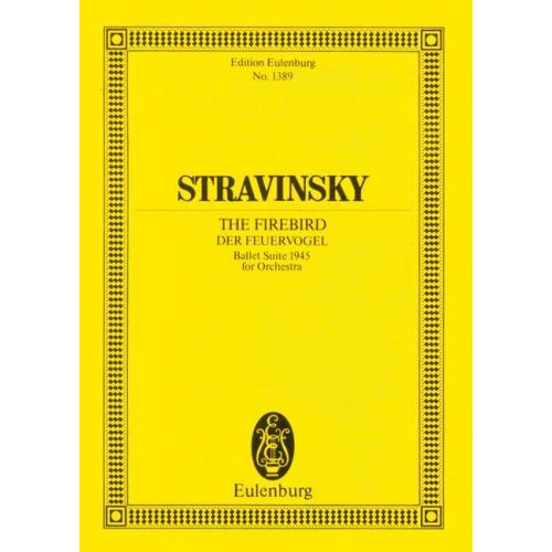 STRAVINSKY IGOR - THE FIREBIRD - ORCHESTRA
