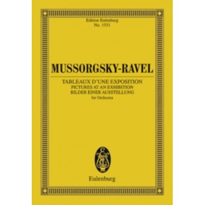 MOUSSORGSKY M. - TABLEAUX D'UNE EXPOSITION (INSTRUMENTATION RAVEL) - CONDUCTEUR