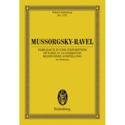 MOUSSORGSKY M. - TABLEAUX D'UNE EXPOSITION (INSTRUMENTATION RAVEL) - CONDUCTEUR