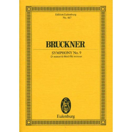 BRUCKNER ANTON - SYMPHONY NO. 9 D MINOR - ORCHESTRA