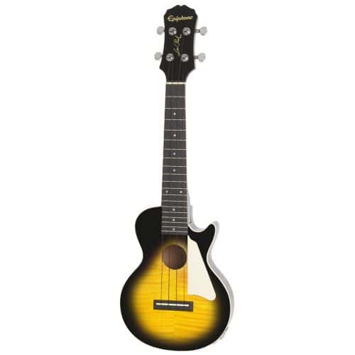 E1 LES PAUL ACOUSTIC-ELECTRIC UKULELE CONCERT VINTAGE SUNBURST