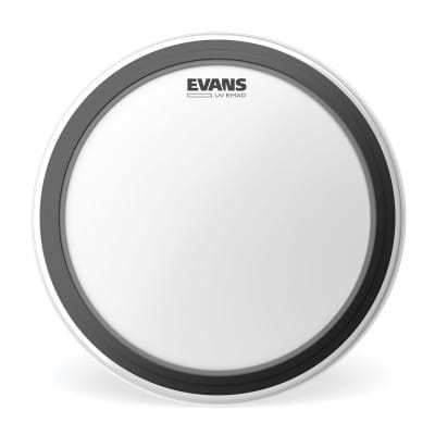 EVANS BD22EMADUV UV EMAD COATED BASS DRUM HEAD 22 INCH