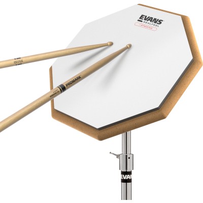 EVANS RealFeel EVANS Attacktile Mountable Drum Pad Scholastic Pack 10"