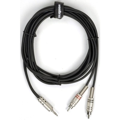 X1012-3M - 2 Jack(M) 6.35 Mono / 2 RCA(M) Câble X-tone