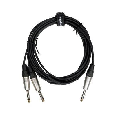 AC31 - Jack Macho Estéreo / 2 Jack Macho - 3 m