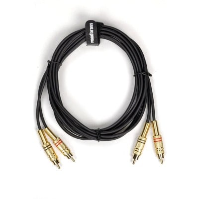 WOODBRASS AC35 - 2 RCA / 2 RCA - 1,5M