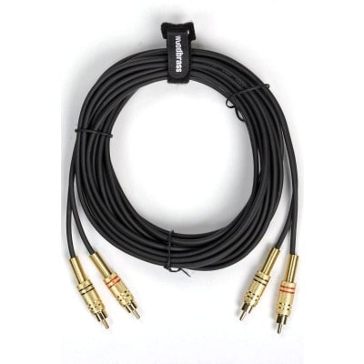 WOODBRASS AC37 - 2 RCA / 2 RCA - 20FT