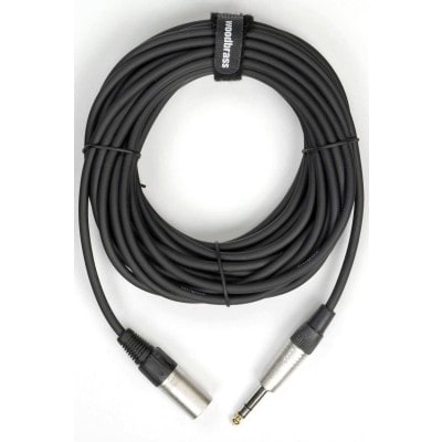 AC68 - MALE XLR / STEREO 1/4 PHONE - 33.3FT