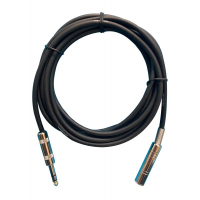 AC71 RALLONGE CASQUE STEREO 6 METRES - 6,35 MALE / 3,5 FEMELLE