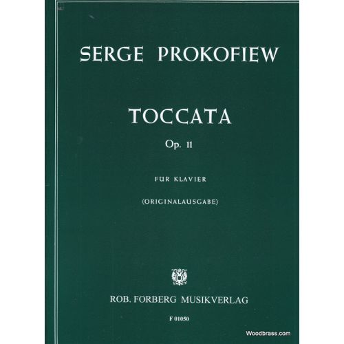 FORBERG PROKOFIEV SERGEI - TOCCATA OP.11 - PIANO